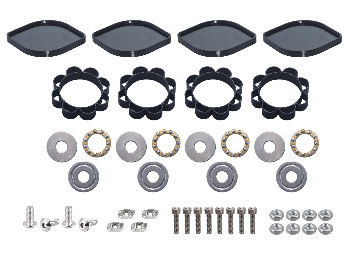 HULA Innovative Anti-Vibration Damper Feet for Bambu Lab, Creality, and Prusa Printer