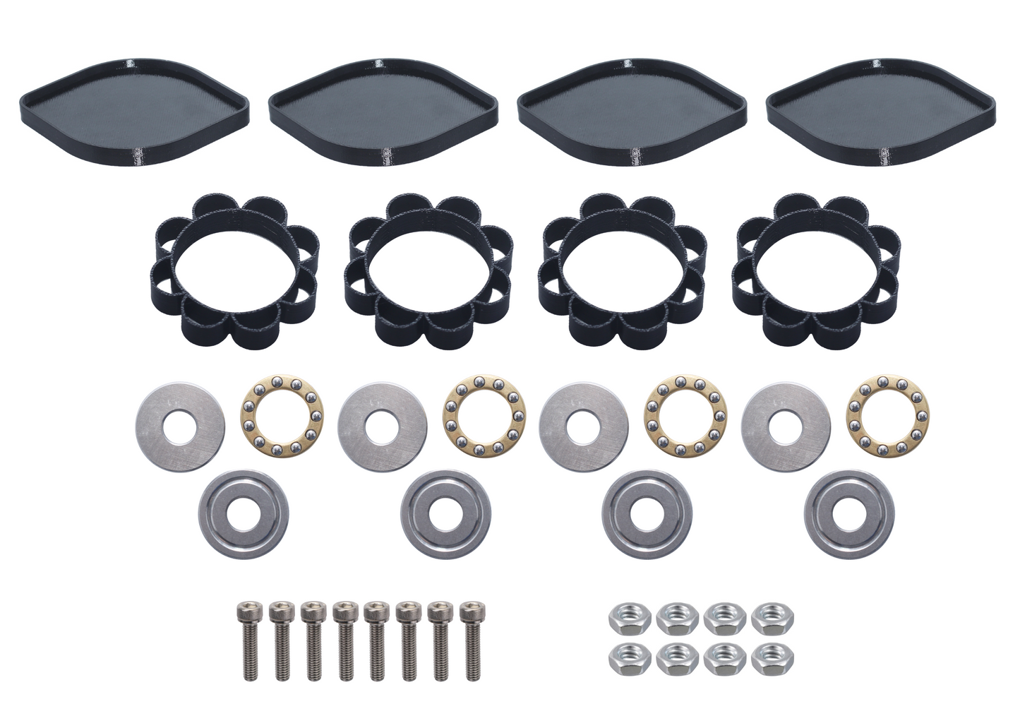 HULA Innovative Anti-Vibration Damper Feet for Bambu Lab, Creality, and Prusa Printer