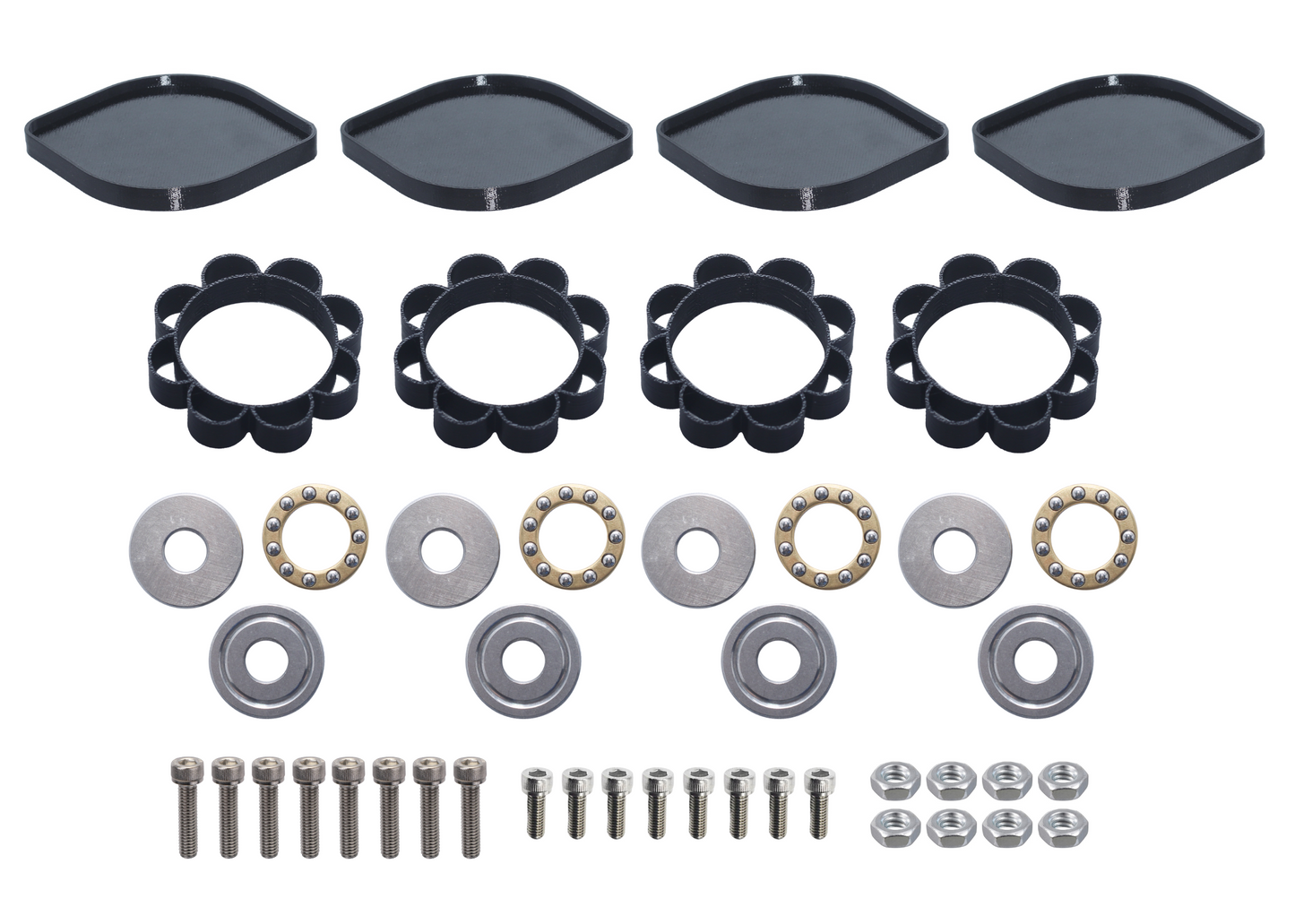 HULA Innovative Anti-Vibration Damper Feet for Bambu Lab, Creality, and Prusa Printer