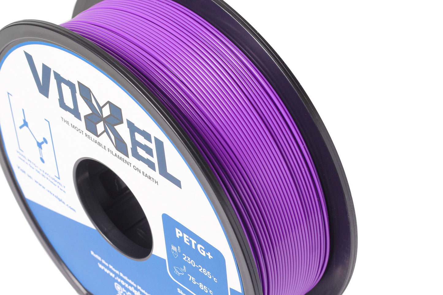 VOXELPETG+ HS (Pro) Dark Purple 1.75mm Filament (1kg) (PETG+)