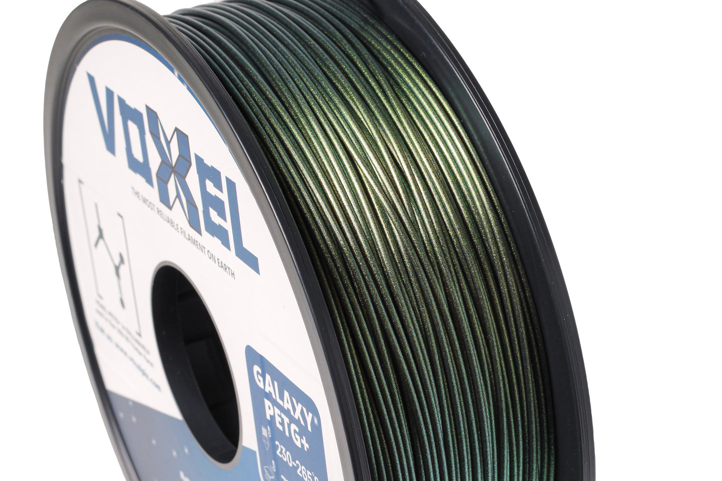 VOXEL GALAXY PETG+ HS (Pro) Emerald Gold 1.75mm Filament (1kg)