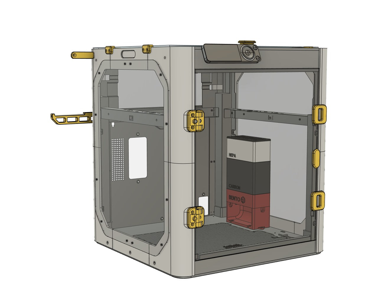 VOXEL Bento Box 2 Stage Filter with HEPA and Activated Carbon