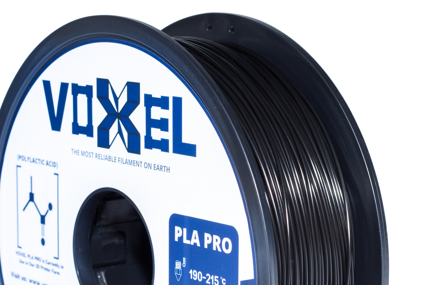 VOXELPLA PLA PLUS Voxel Black 1.75mm for FDM 3d printing