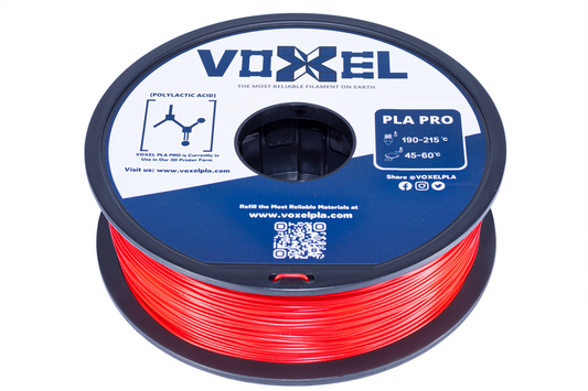 VOXELPLA PLA PLUS Fire Engine Red 1.75mm for FDM 3d printer