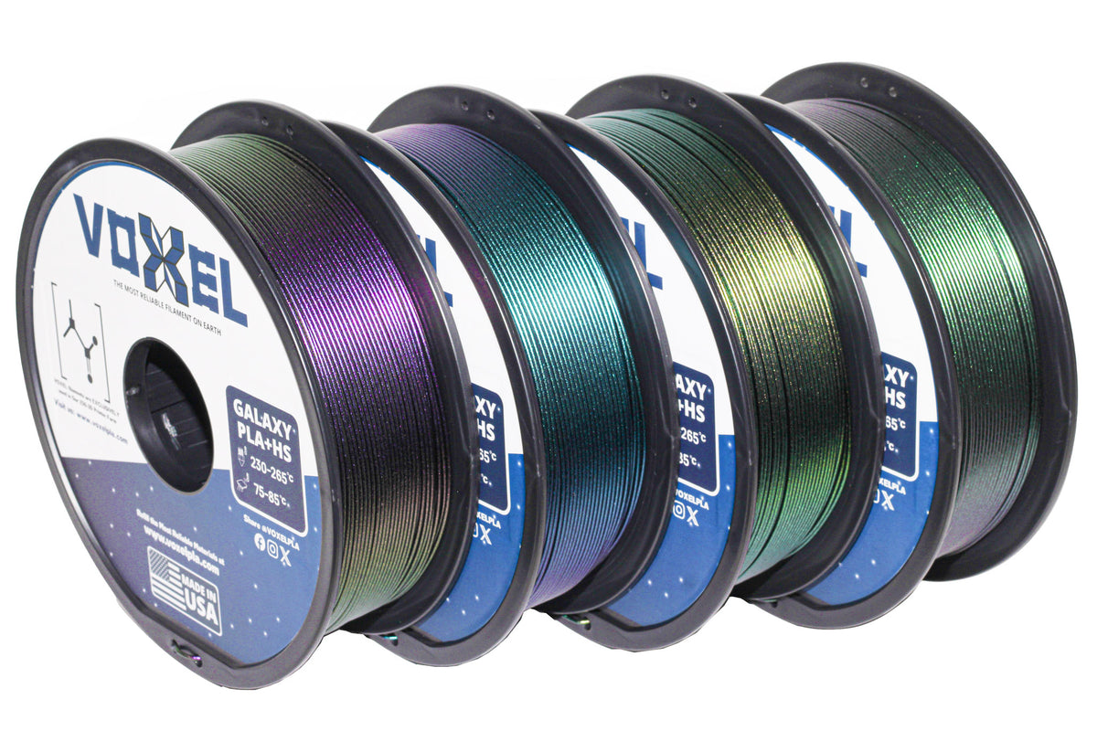 VOXEL GALAXY PLA+ HS (Pro) Bundle 1.75mm Filament
