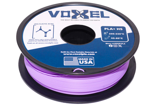 VOXELPLA PLA+ HS (Pro) Lilac Purple 1.75mm Filament (1kg)