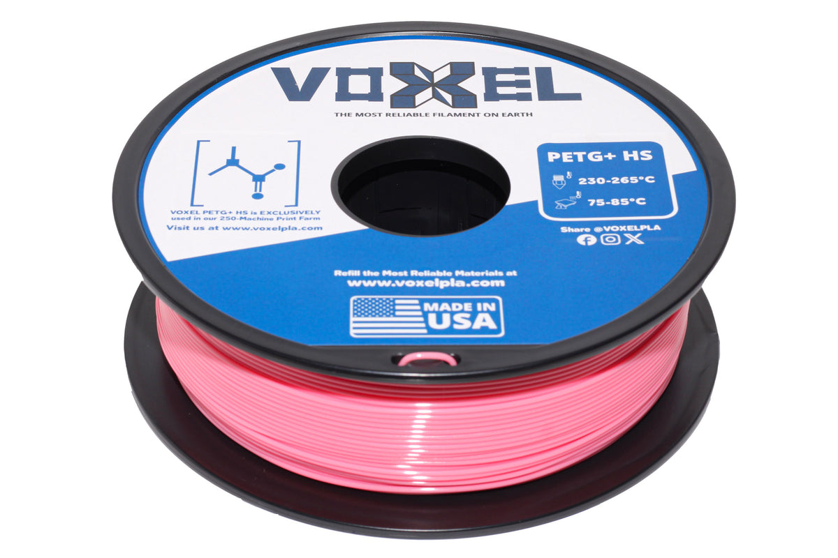 VOXELPETG+ HS (Pro) Light Pink 1.75mm Filament (1kg) (PETG+)