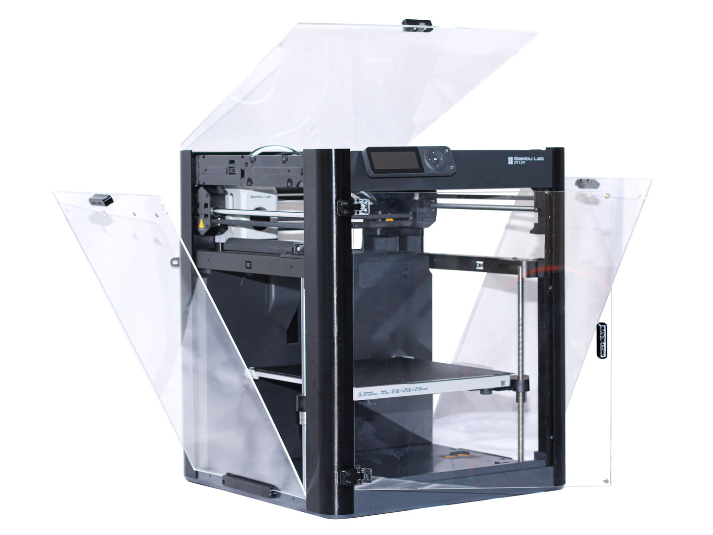 Front of Bambu Lab P1P 3D Printer Vision Enclosure for 3D Printing