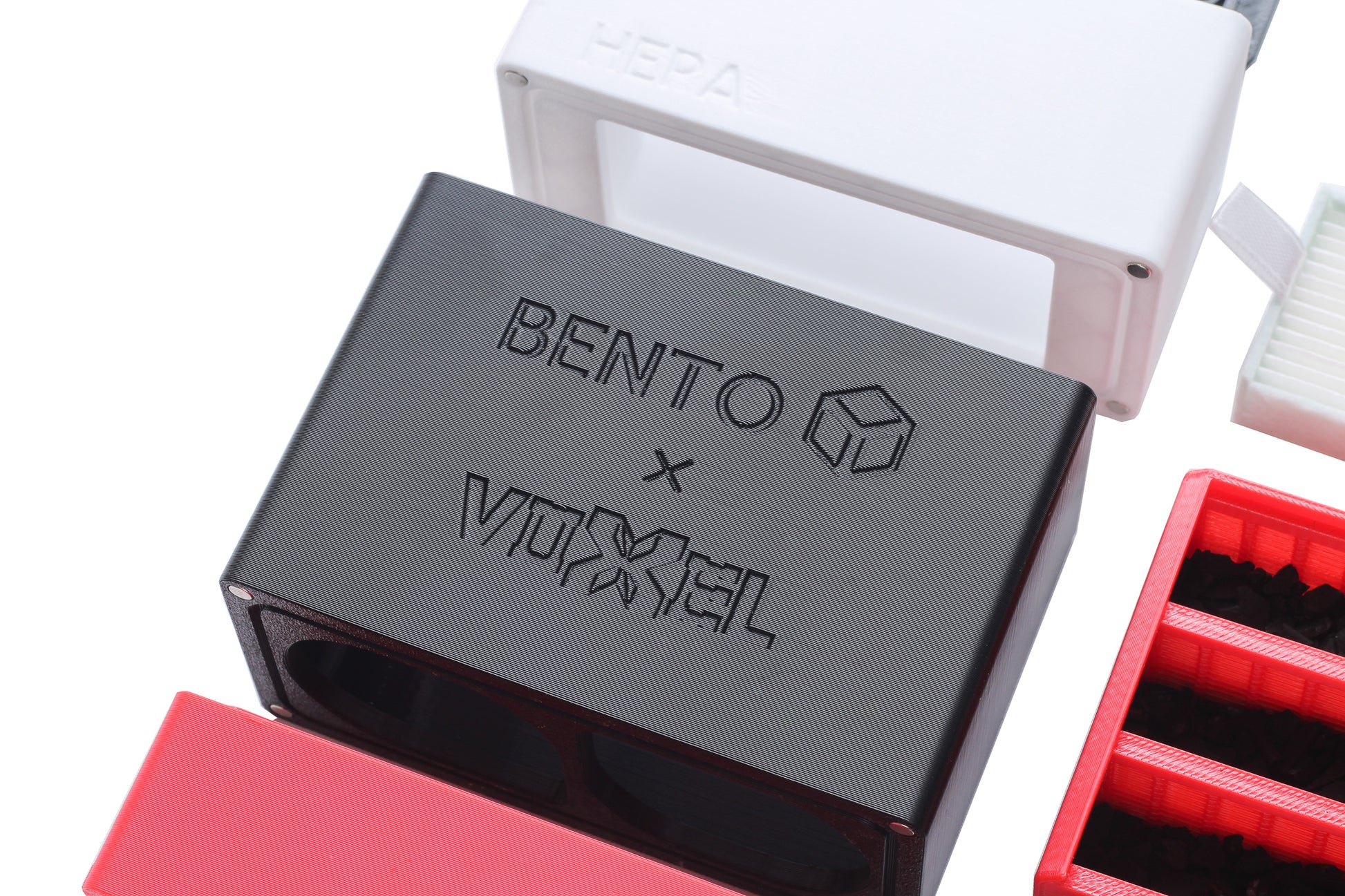 VOXEL Bento Box 2 Stage Filter with HEPA and Activated Carbon for