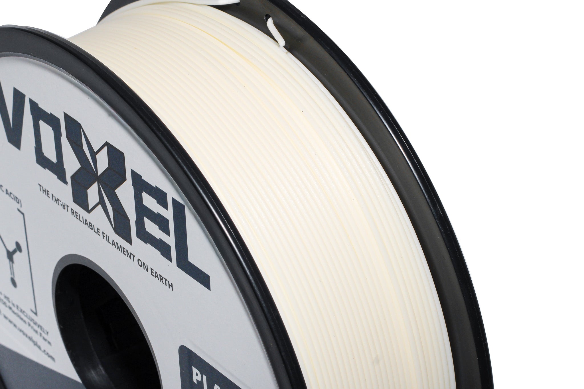 VOXELPLA PLA Plus Eggshell White Filament - $16.99 1.75mm for FDM