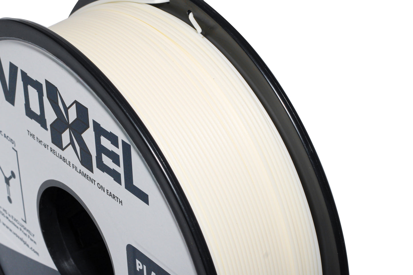 VOXELPLA PLA+ HS (Pro) Eggshell White 1.75mm Filament (1kg)