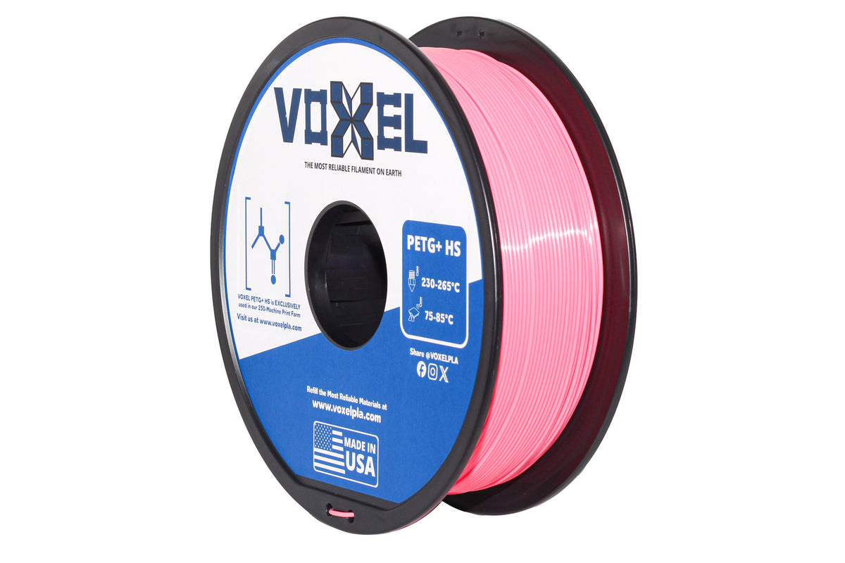 VOXELPETG+ HS (Pro) Light Pink 1.75mm Filament (1kg) (PETG+)