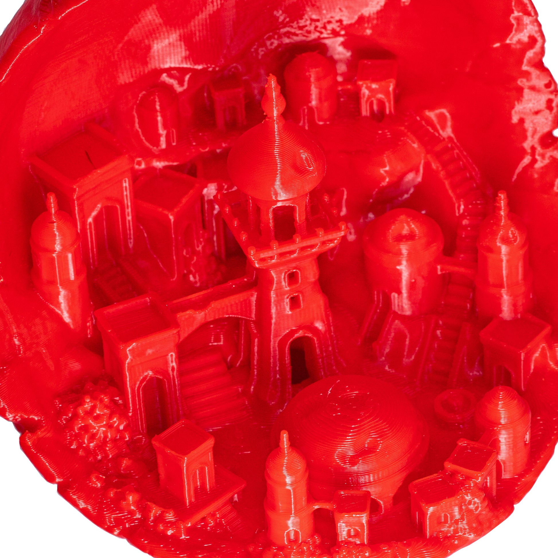 VOXELPLA PLA 1.75mm Red for 3D printing Test Print 2