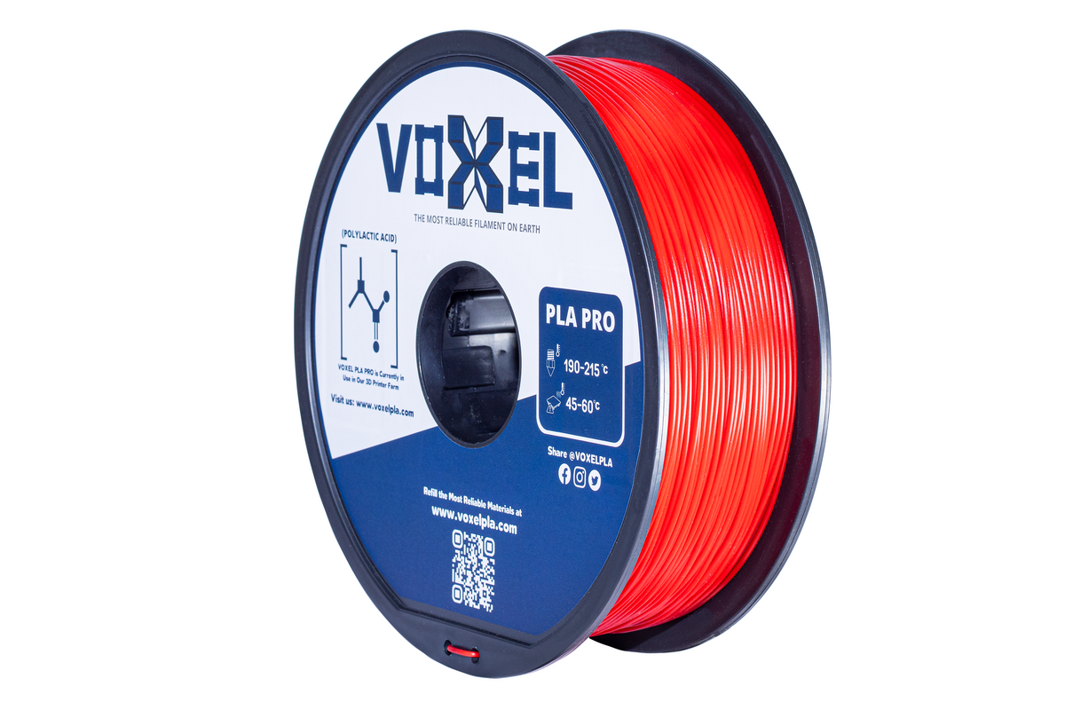 VOXELPLA PLA Plus Fire Engine Red Filament - $16.99 1.75mm for FDM 3D ...