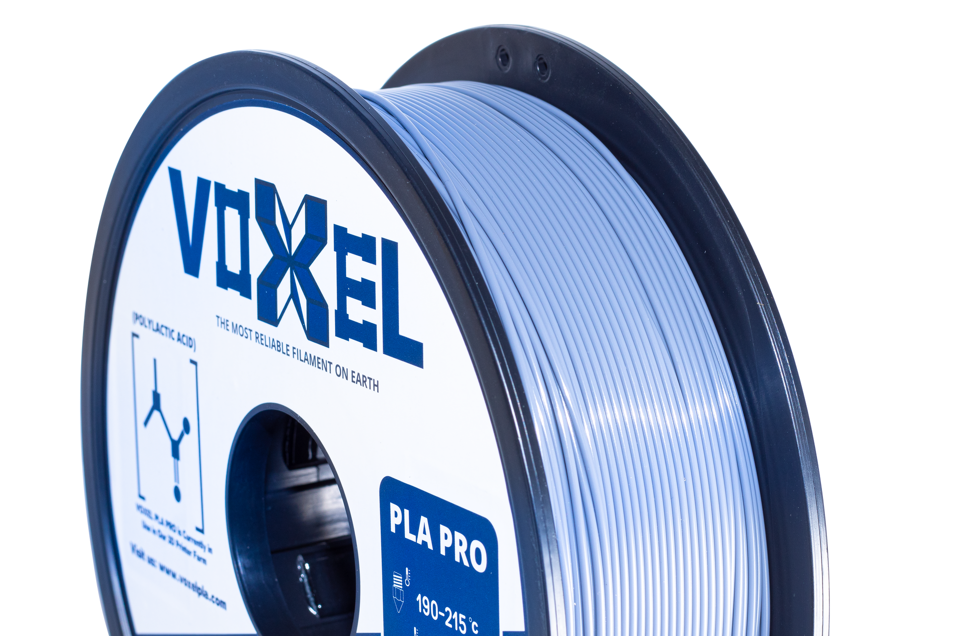 VOXELPLA PLA Plus (Pro) Voxel Black 1.75mm Filament (1kg, 3kg, and 5kg)